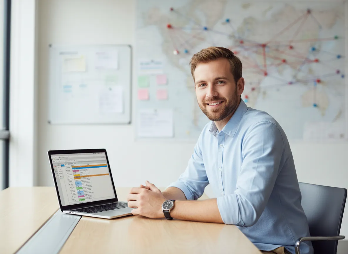 Portrait of Ryan Mitchell, Logistics Coordinator at Blue Ridge Moving Co.